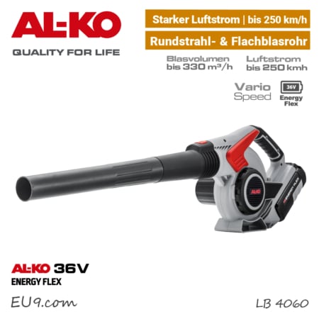 ALKO LB 4060 Akku-Laubbläser 36V EnergyFlex 40V Bläser EU9