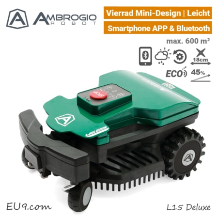 Ambrogio L15 Deluxe Fifteen Deluxe Mini-Mähroboter EU9