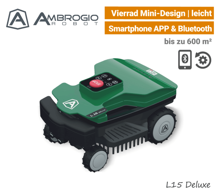 NEU 2020 Ambrogio Mähroboter & Rasenroboter mit GPS Kaufen!