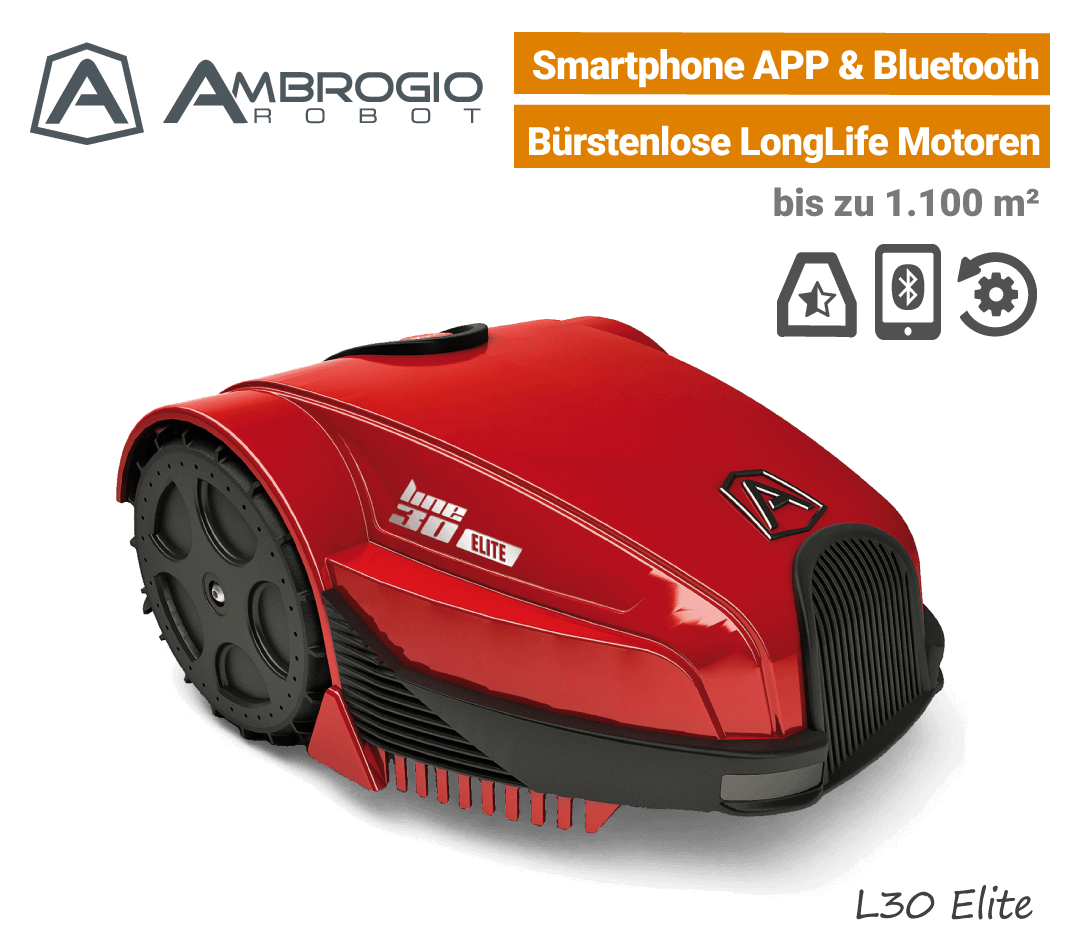 NEU 2020 Ambrogio Mähroboter & Rasenroboter mit GPS Kaufen!