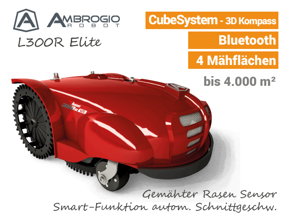 NEU 2018 Ambrogio Mähroboter & Rasenroboter mit GPS Jetzt kaufen!