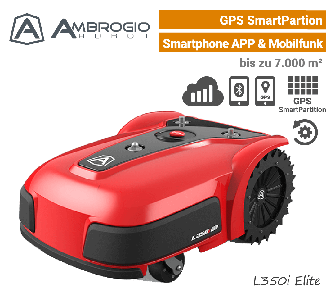 NEU 2020 Ambrogio Mähroboter & Rasenroboter mit GPS Kaufen!