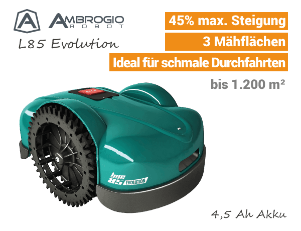 NEU 2019 Ambrogio Mähroboter & Rasenroboter mit GPS Kaufen!