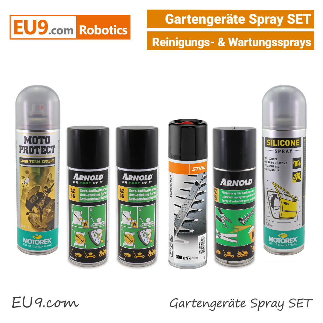 Reinigungs Schmier Spray Set Fur Gartengerate Gunstig Bei Eu9 Com