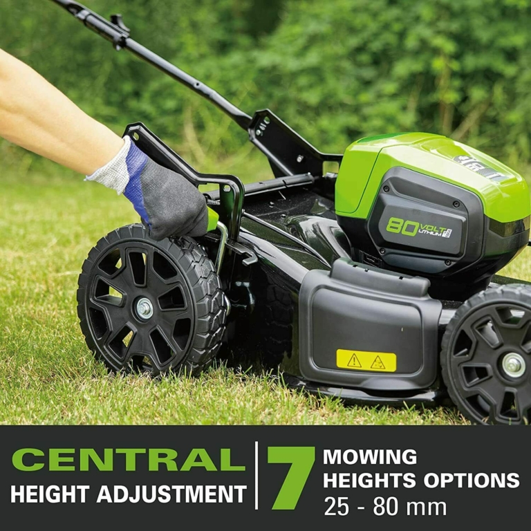 Greenworks GD80LM46 46cm 80V AkkuRasenmäher kaufen!