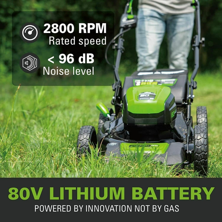Greenworks GD80LM46 46cm 80V AkkuRasenmäher kaufen!
