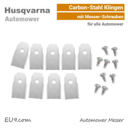 Husqvarna Automower Messer-Klingen Carbon-Stahl SET EU9