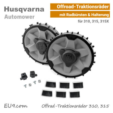 Husqvarna Automower Offroad-Traktionsräder Profilräder 310,315,315X EU9