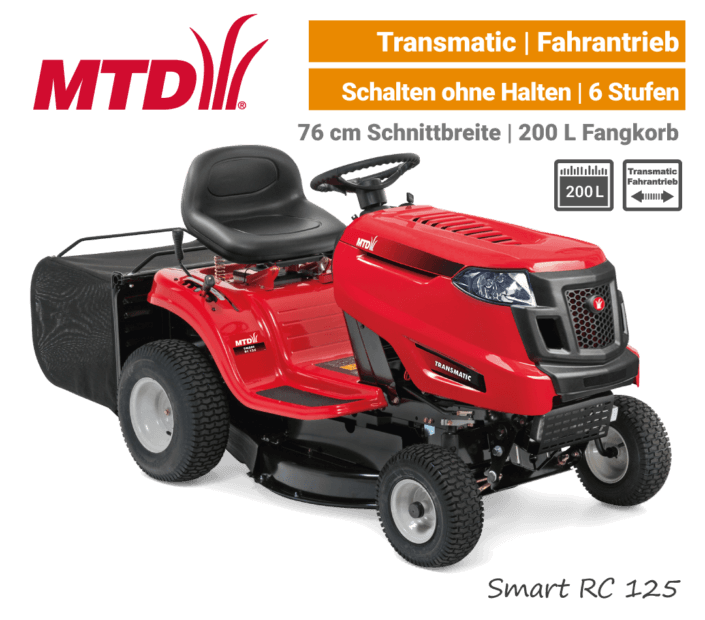 NEU 2022 MTD Rasentraktoren & Aufsitzmäher kaufen!