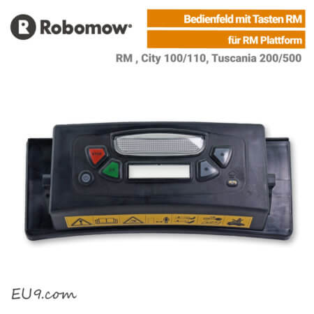 Robomow Bedienfeld RM mit Tasten Abdeckung EU9