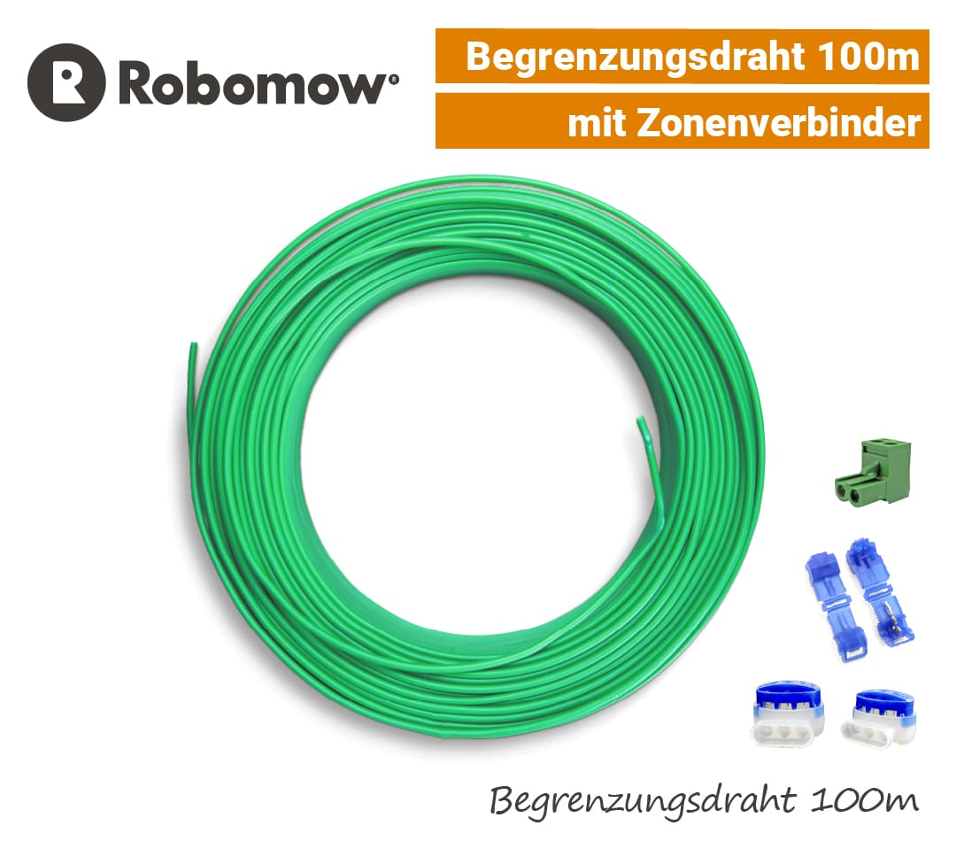 Robomow Begrenzungsdraht 100 m Begrenzungskabel 100m Wolf-Garten Cub Cadet EU9