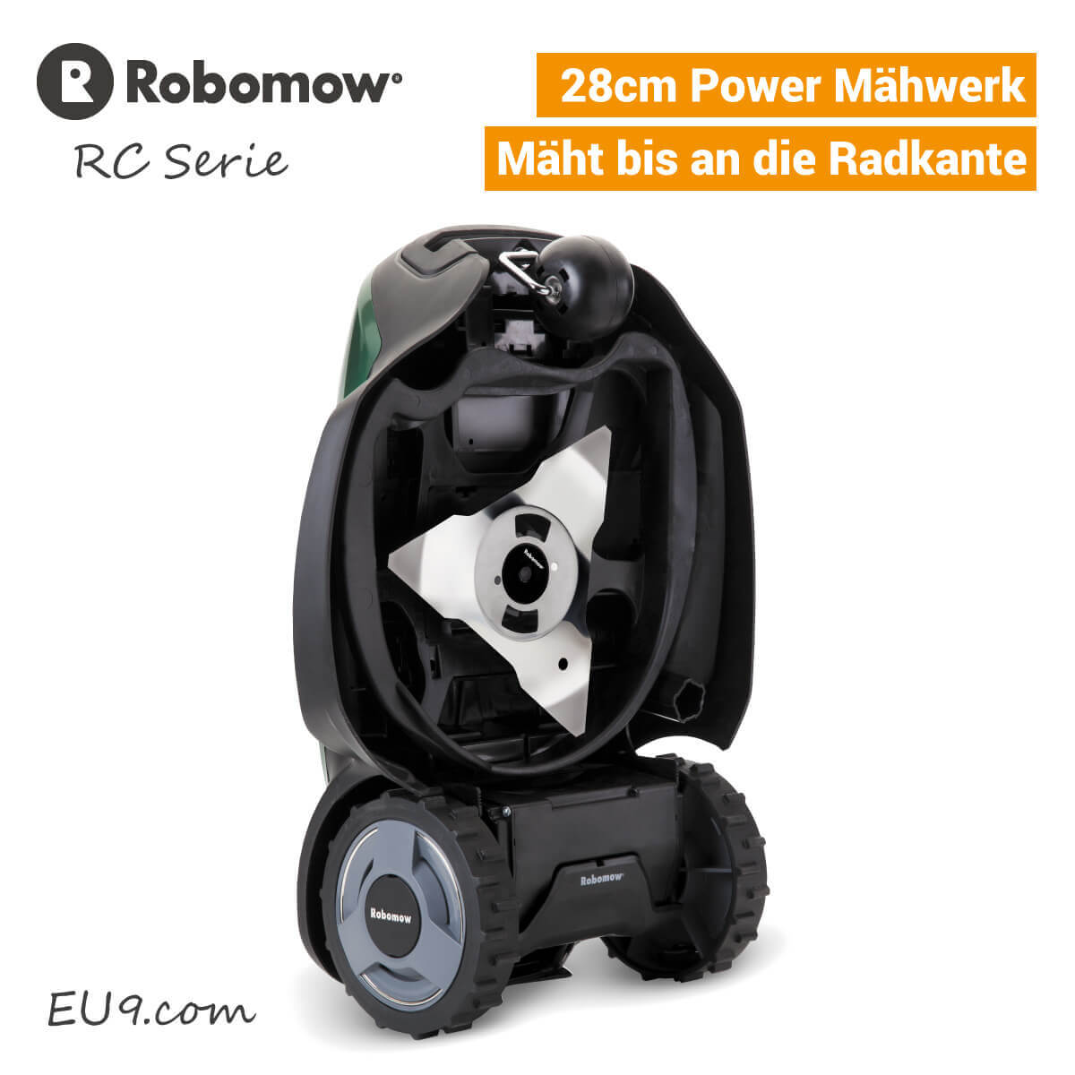 Robomow RC306 Rasenroboter entdecken - EU9 Robotics!