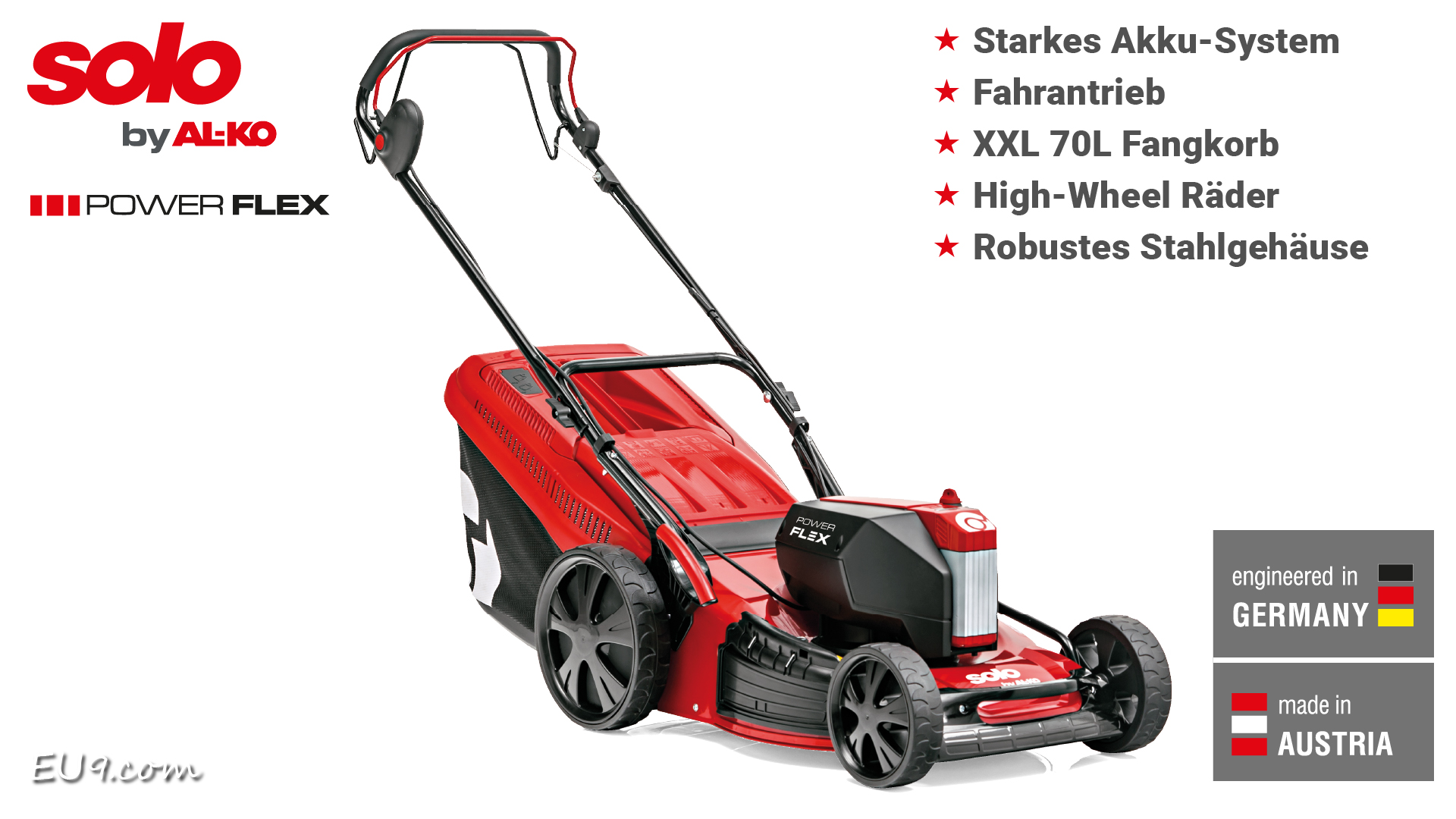 SOLO PowerFlex 4757 Li SP AkkuRasenmäher by ALKO
