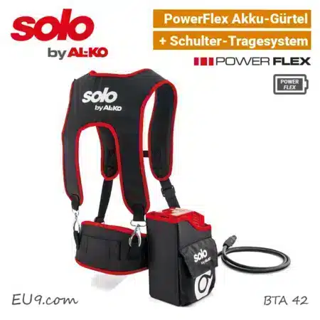 SOLO by Alko PowerFlex BTA 42 Akku-Gürtel Schulter-Tragegurt Li-Ion EU9