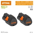 STIHL AS 2 Akku AS Akkusystem 2x SET EU9