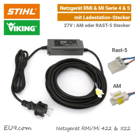 STIHL Viking Netzgerät Ladegerät RMi 422 P C PC MI 422 RMi 522 EU9