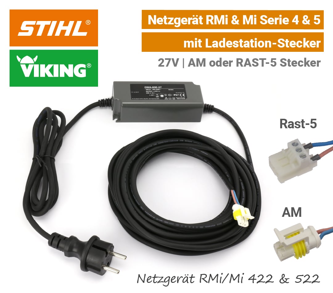 STIHL Viking Netzgerät Ladegerät RMi 422 P C PC MI 422 RMi 522 EU9