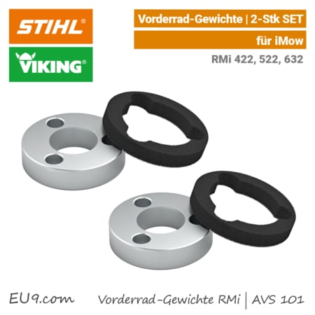 STIHL Viking Vorderrad Gewichte AVS 101 RMi 422 522 632 EU9