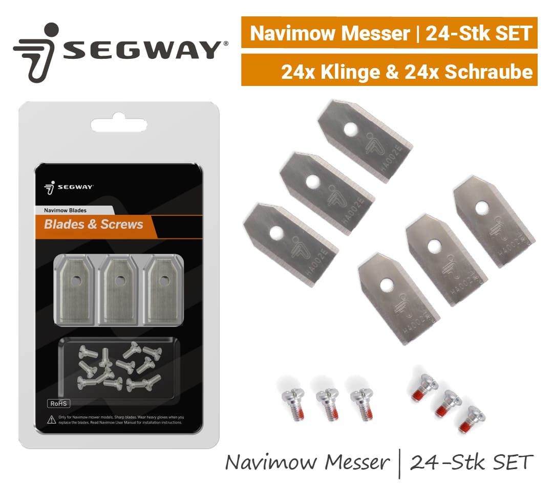 Segway Navimow Messer 24-Stk SET Klingen EU9