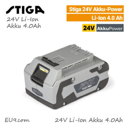 Stiga 24V Akku 4.0 Ah 24 Volt EU9