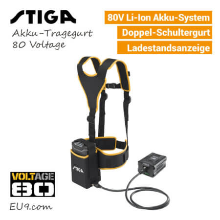 Stiga 80V Akku-Tragegurt - 80 Voltage