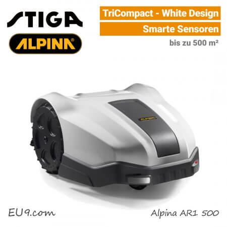 Stiga-Alpina AR1 500 Mähroboter white-weiß Aktion EU9