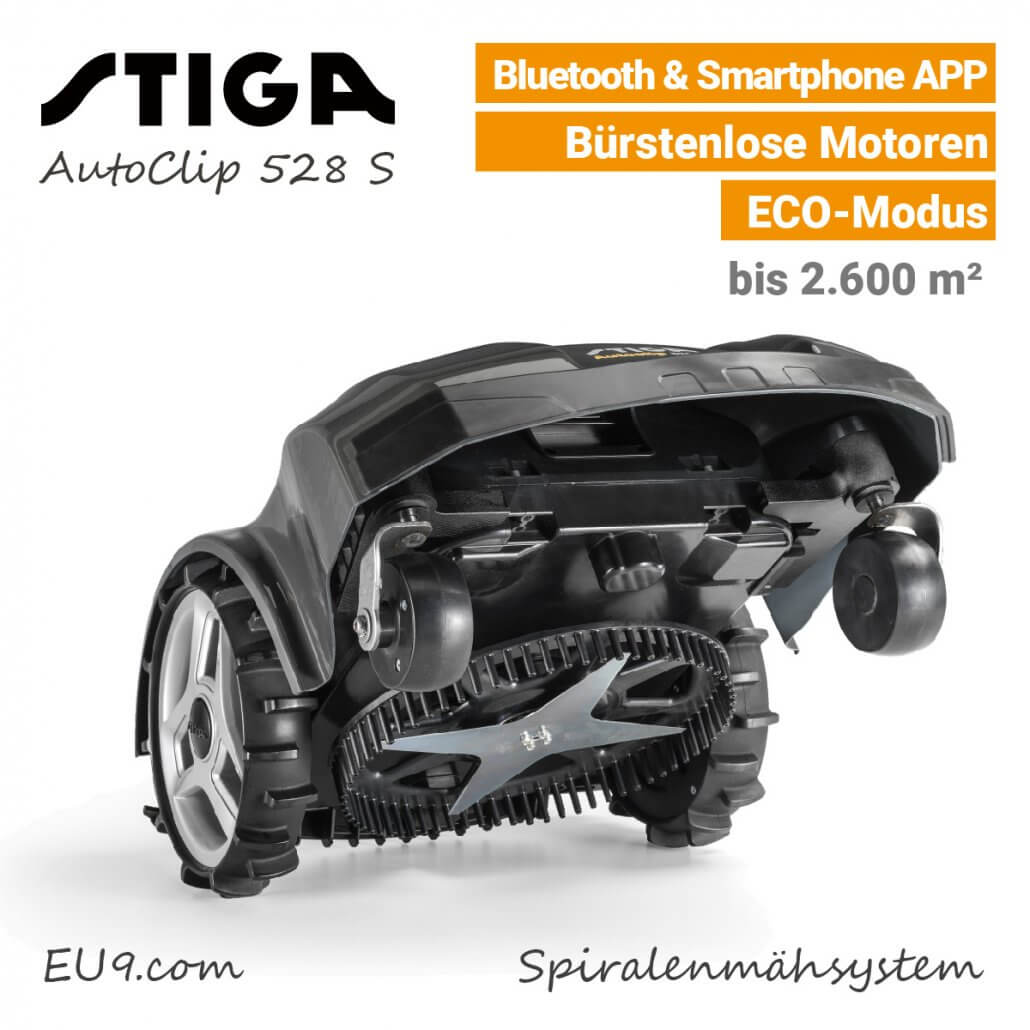 NEU 2020 Stiga AutoClip 528 S Rasenroboter Günstig bei EU9 kaufen!