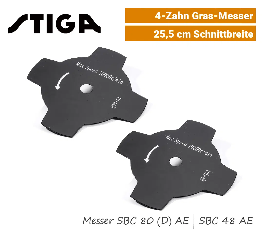 Stiga Trimmer-Messer SBC 80 D AE SBC 48 AE Stiga Messer Motorsense 80V 48V SBC 80 D AE SBC 48 AE EU9