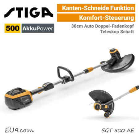 Stiga SGT 500 AE Akku-Trimmer EU9