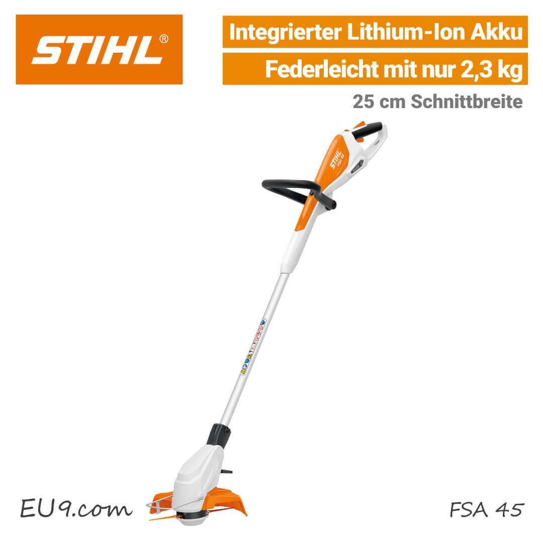 56+ Stiehl Akku Trimmer, Es kann unter verschiedenen akkumulatoren