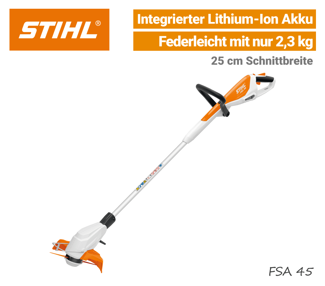 STIHL LithiumIon AkkuGartengeräte, Gras & Strauchschere kaufen!
