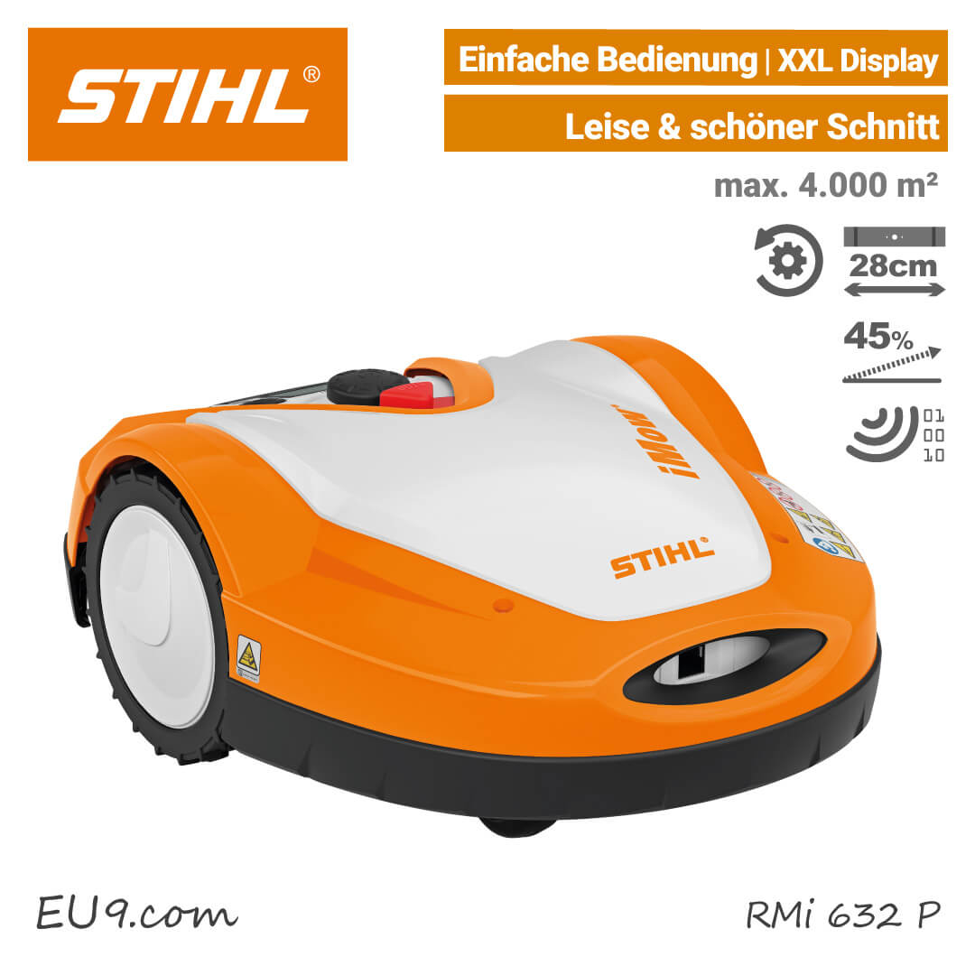 NEU 2022 STIHL RMi 632 PC Rasenroboter mit GPS bei EU9 kaufen!