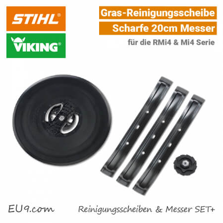Stihl Viking Messer Gras-Reinigungsscheibe iMow Mi 422 & RMi 422 SET Plus EU9