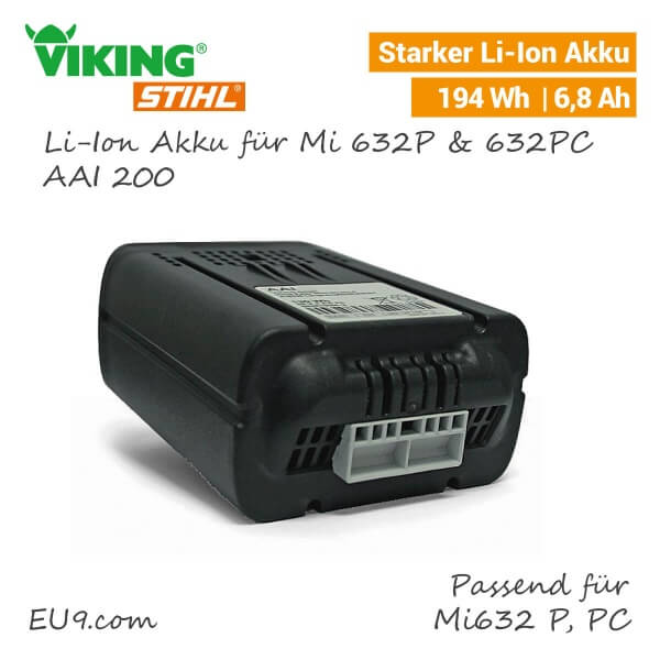Viking LiIon Akku AAI 40 Mi 422 EU9 Robotics