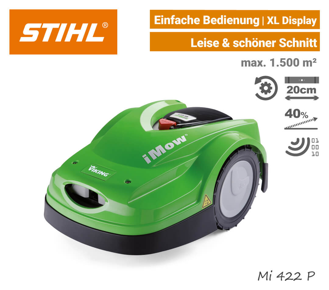 NEU 2019 STIHL RMi Mähroboter & Rasenroboter RMi 632 & RMi 422