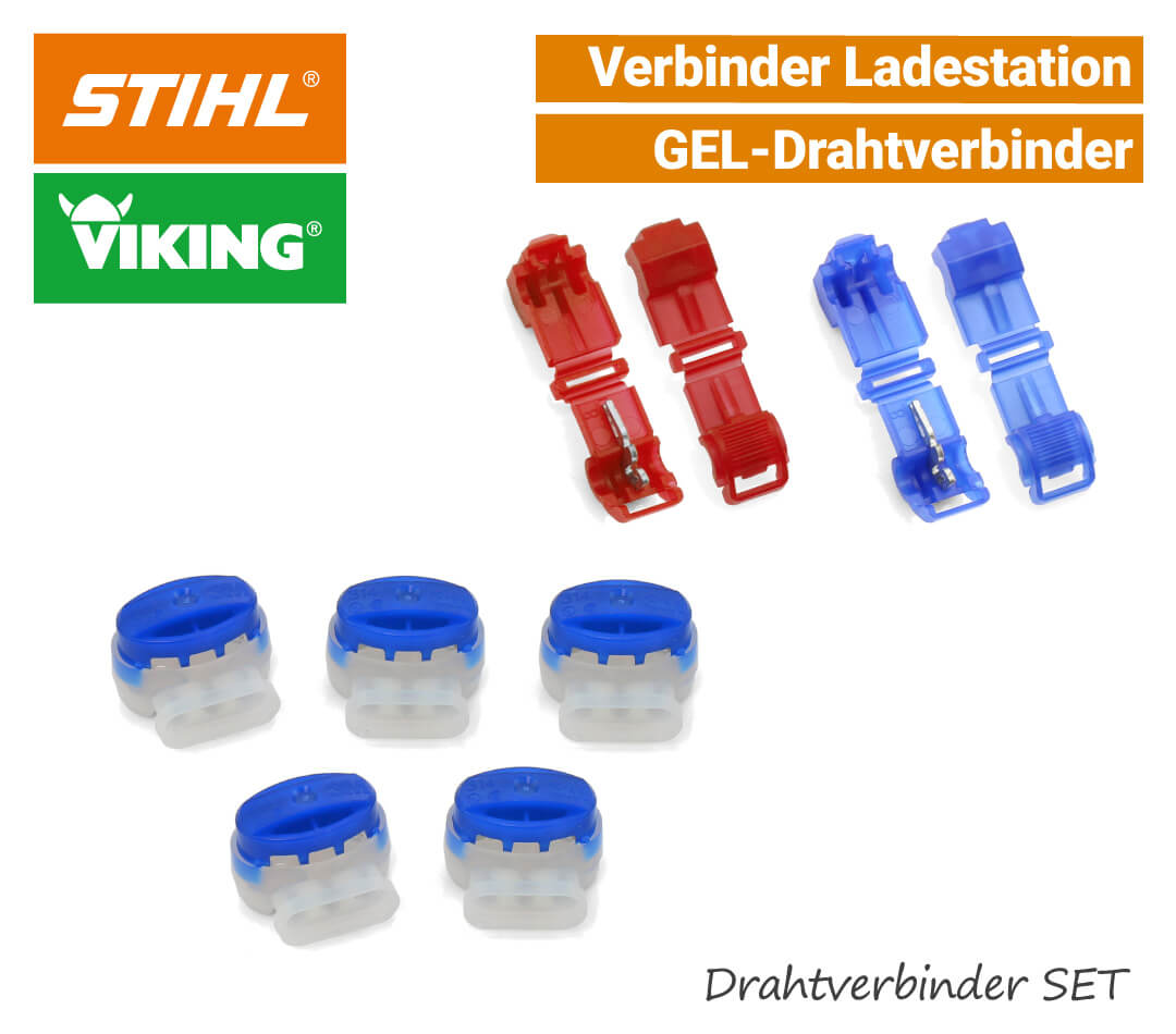Viking Stihl Kabelanschluss-Klemme Ladestation-Verbinder AKS-010 AKS-011 EU9
