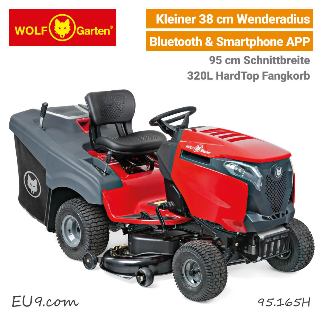 WolfGarten Alpha 95.165 H Rasentraktor Neu ab 2017