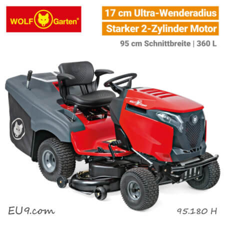 Wolf-Garten Alpha 95.180 H 2-Zylinder V-Twin Bluetooth Expert Rasentraktor EU9