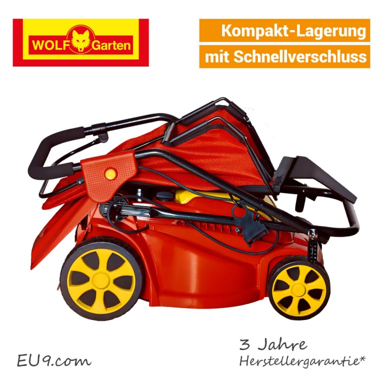 WolfGarten 72V LiIon Power 37 AkkuRasenmäher EU9